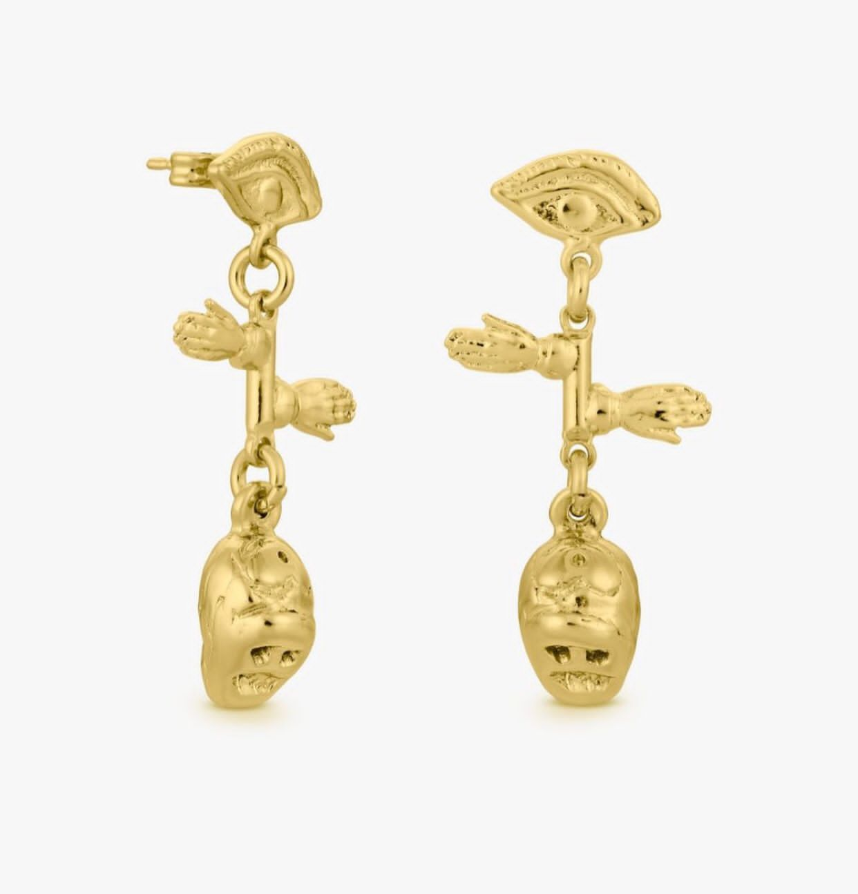 Mini Skull Earrings